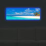 Wallity Lienzo Decorativo Iluminado con LEDs 30 x 90 cm Multicolor